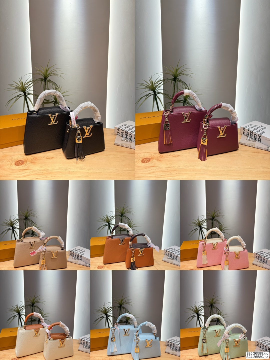 Louis Vuitton LV Capucines Women's Handbag Spring Summer Collection